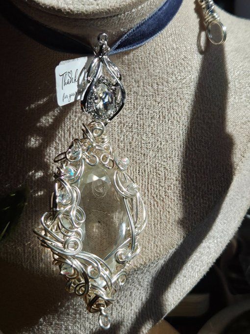 Légende Cristal de roche argent