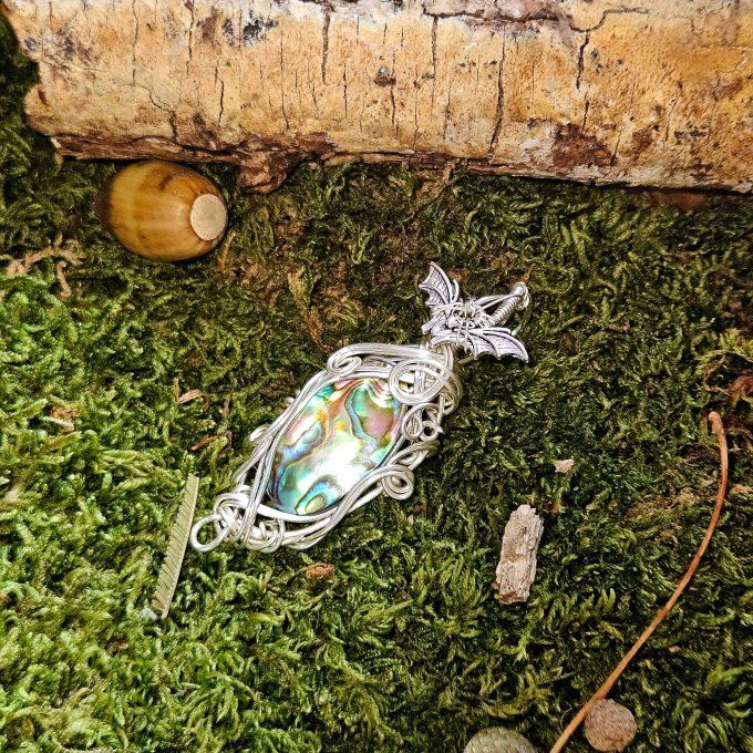  Ormeaux Abalone ✨amulette 