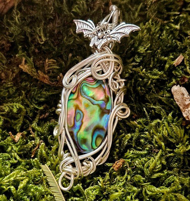  Ormeaux Abalone ✨amulette 