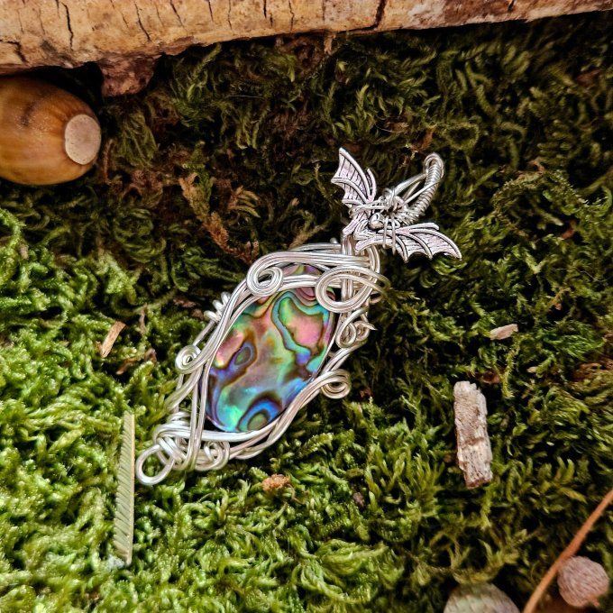  Ormeaux Abalone ✨amulette 