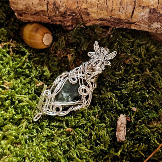 Seraphinite✨ Amulette - petite fée 