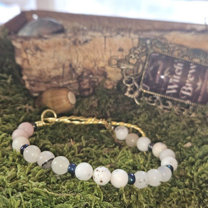 Bracelet NOUT : élévation de l'âme -6mm