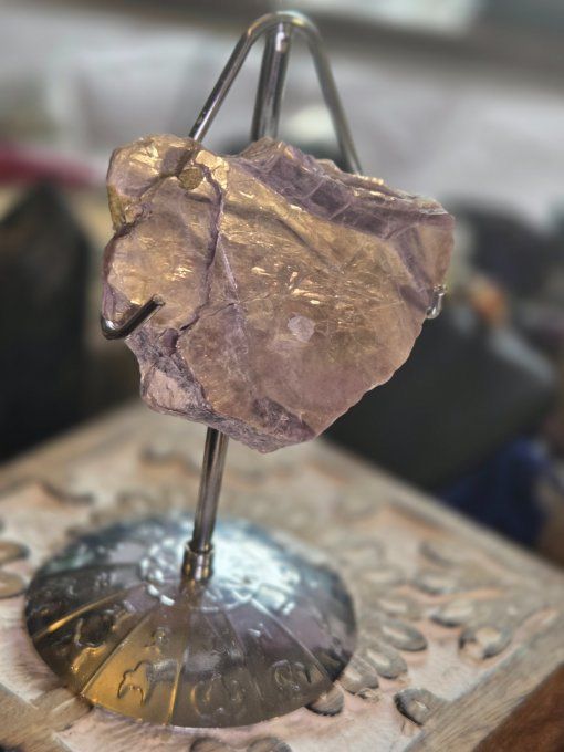 Tranche lepidolite 60 mm