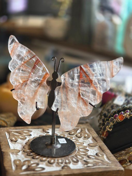 Papillon Quartz Hematoide 150 mm