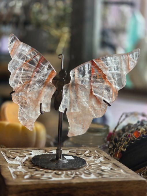 Papillon Quartz Hematoide 150 mm