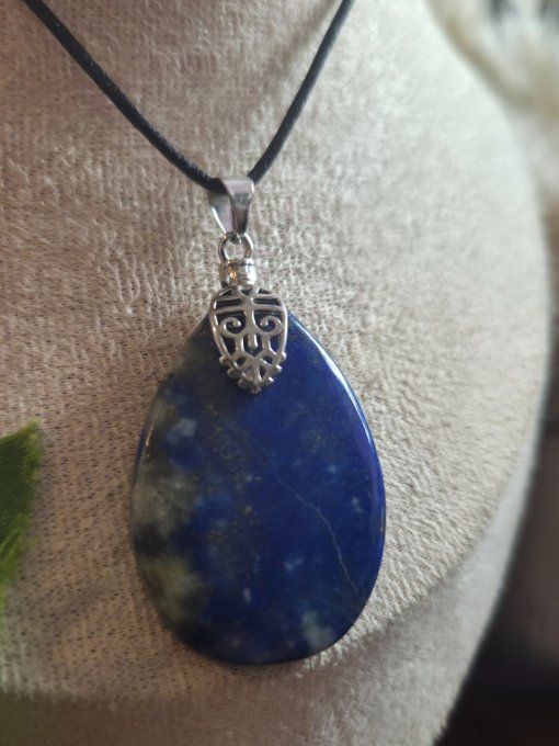 Pendentif percer lapis Lazuli 