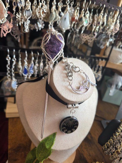 Pic cheveux Charoite : Transformation et Libération ✨ - Chat