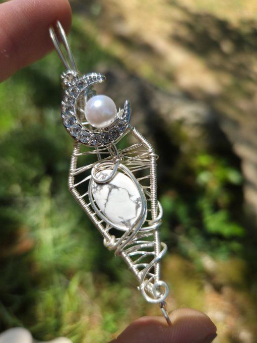 Eclat D'Argent Howlite – Calme Et Clarté Mentale  