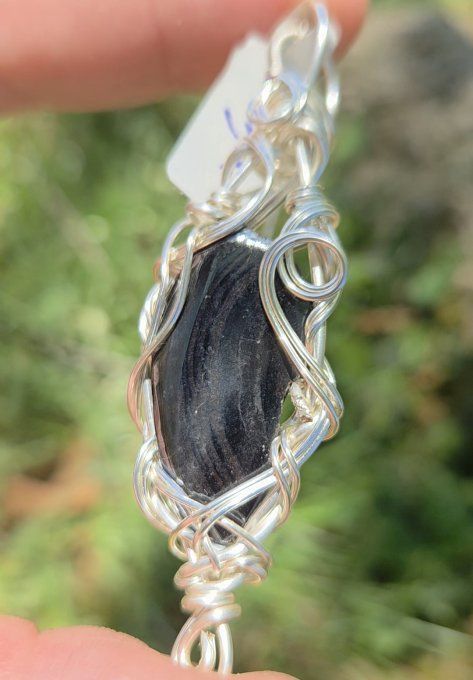 Amulette Goethite botryoïdale - ancrage puissant 