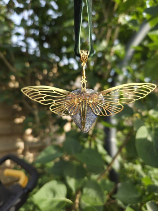 Collier Isis -Lapis Lazuli-Pierre de verité 