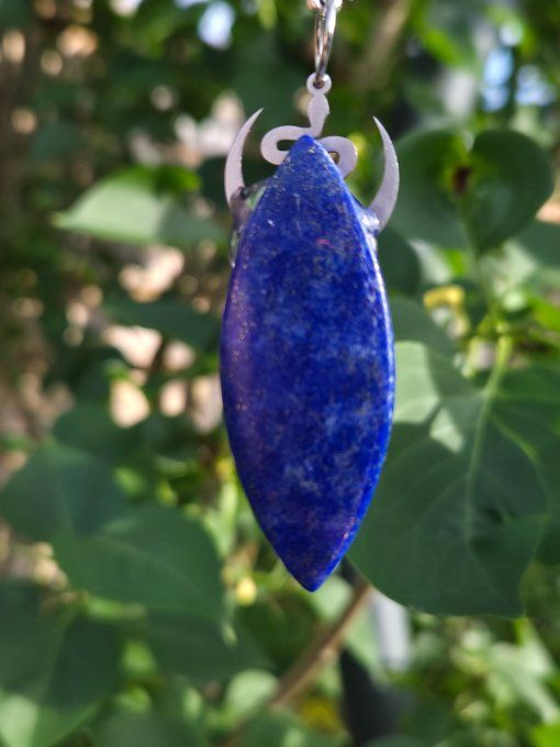 Pendentif  lapis Lazuli  - sagesse et verité