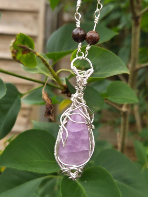  Pendentif Kunzite -Apaisement & Amour de Soi 