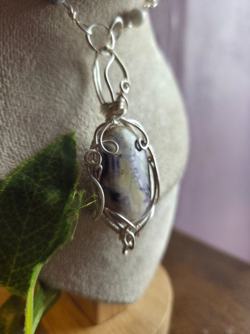 Pendentif Tiffany 's Stone ✨Sérénité et Harmonie✨ 