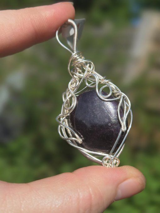 Pendentif Purpurite  – Liberté Intérieure  .