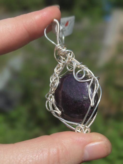 Pendentif Purpurite  – Liberté Intérieure  .