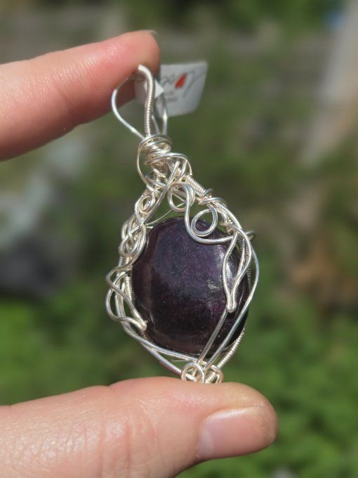 Pendentif Purpurite  – Liberté Intérieure  .