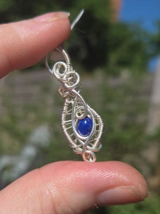 Pendentif Lapis lazuli mini -Pierre De Vérité, Clarté 