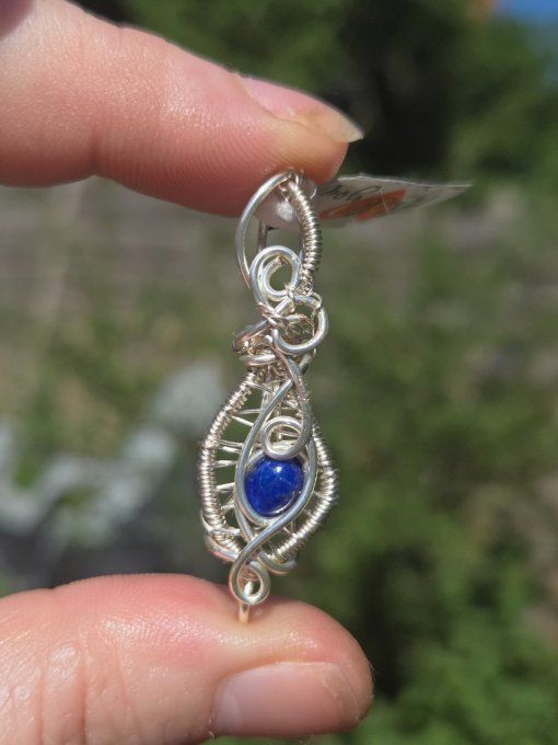 Pendentif Lapis lazuli mini -Pierre De Vérité, Clarté 