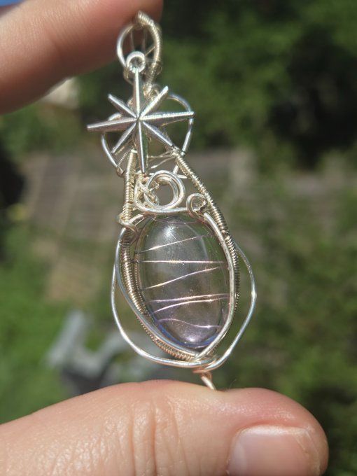 Pendentif  Amétrine -Pierre de de Créativité & Abondance ✨