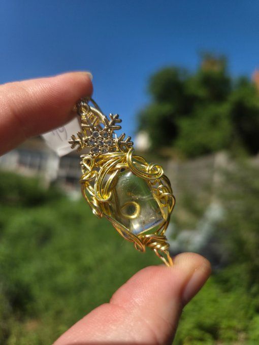 Amulette ✨Citrine -abondance , joie 