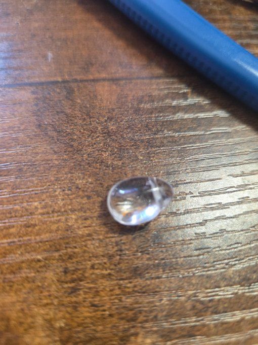 Bague  Cristal de roche dragon-Énergie, Clarté et Harmonie   - Copie