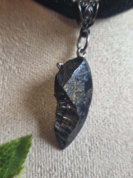 Amulette Goethite botryoïdale - ancrage puissant