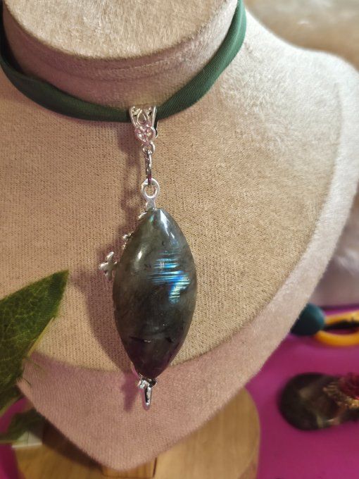 Pendentif Labradorite ✨ serment de l’épée