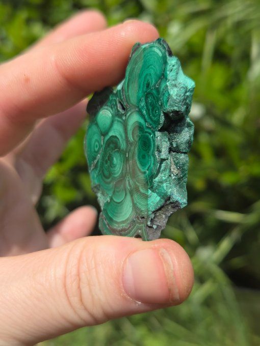 Malachite tranche moyenne