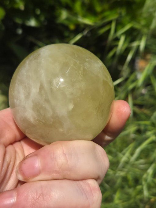Sphere citrine 60 mm