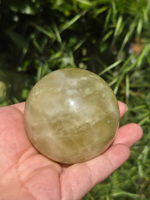 Sphere citrine 60 mm