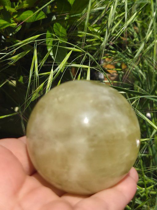 Sphere citrine 60 mm