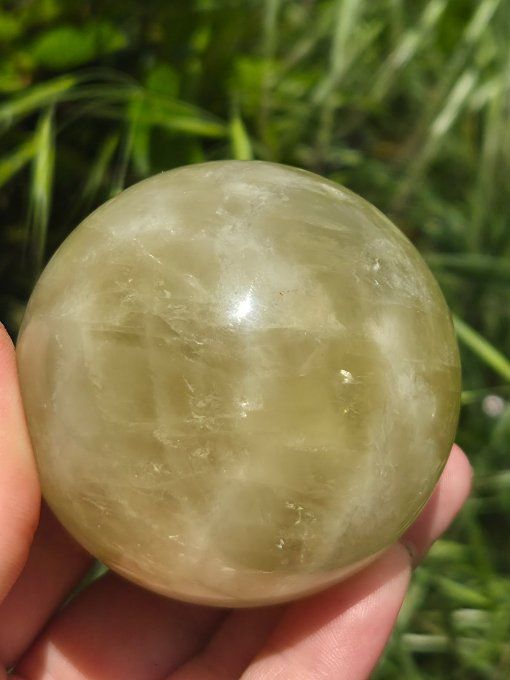 Sphere citrine 60 mm