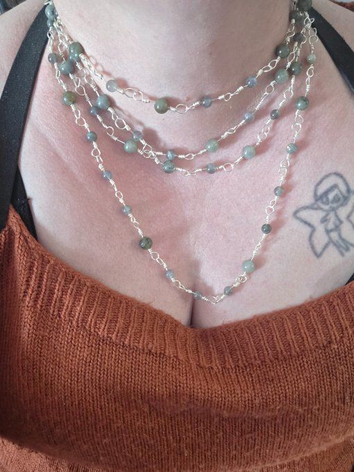 Collier rang de perles