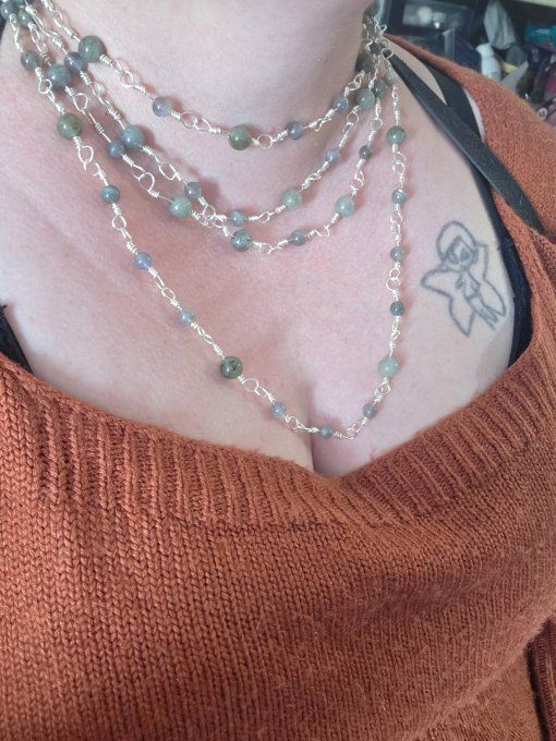 Collier rang de perles