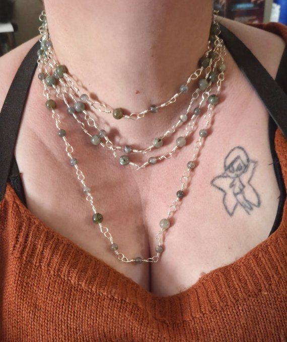 Collier rang de perles