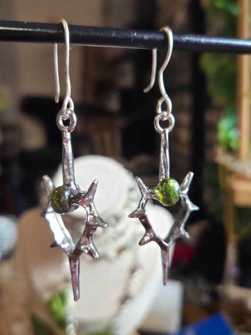 Bague tourmaline verte- Verdelite : protection & aura - Copie