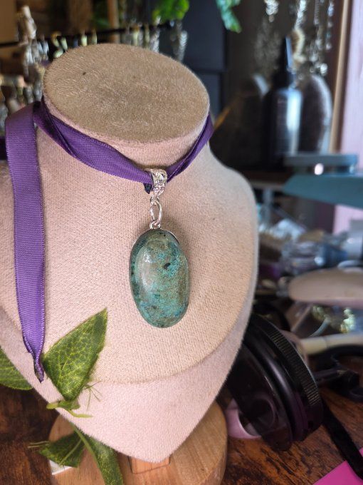Pendentif Turquoise Africaine – astro scorpio 