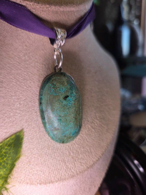 Pendentif Turquoise Africaine – astro scorpio 