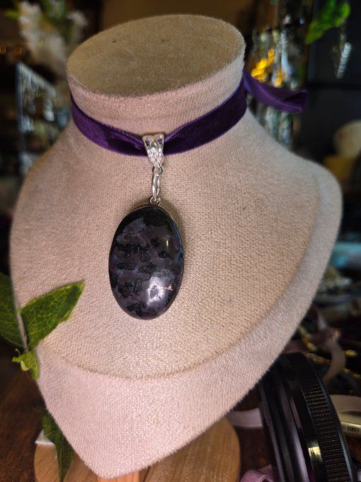  Amulette jaspe Gabbro✨  astro cancer