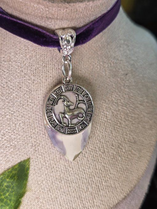 Pendentif Tiffany 's Stone ✨astro capricorne