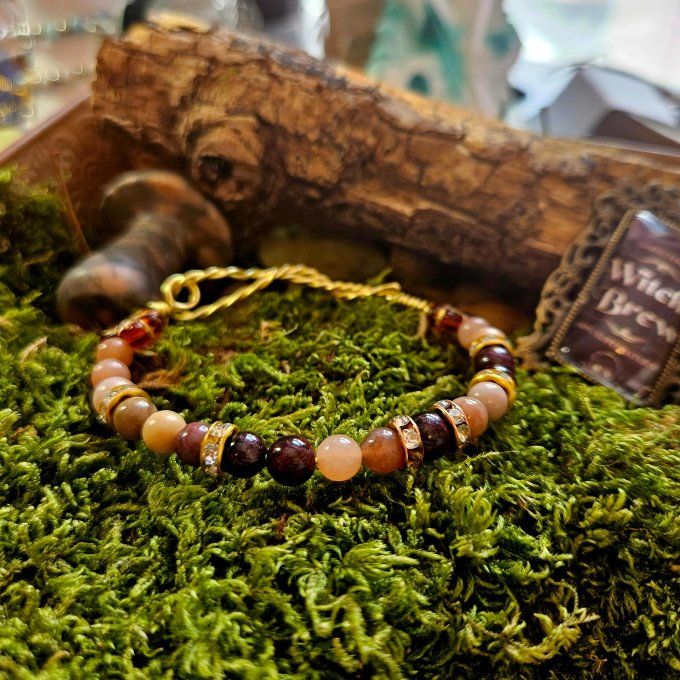 Bracelet Diane : confiance , réconfort , et courage 