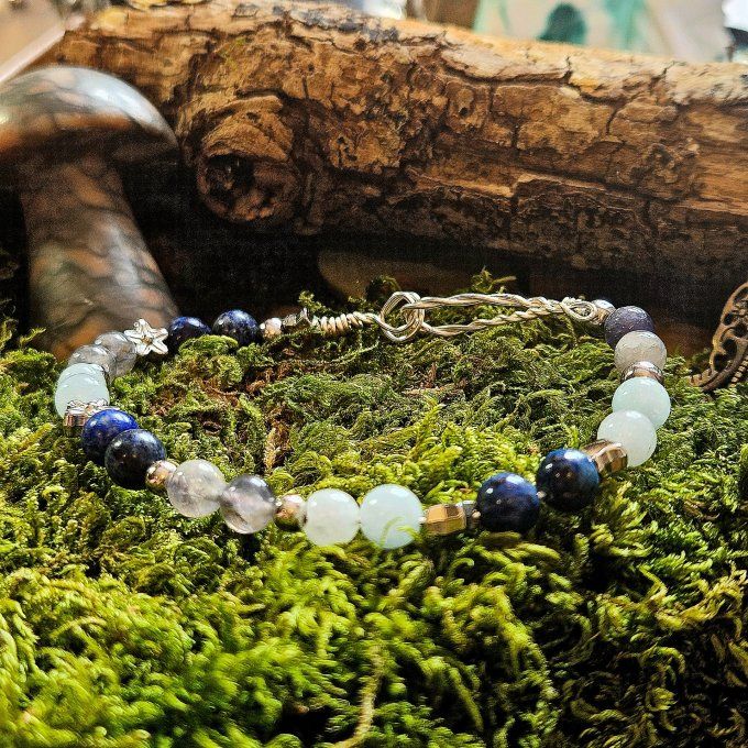 Bracelet Peter :période d'examen . mémoire et concentration -6MM
