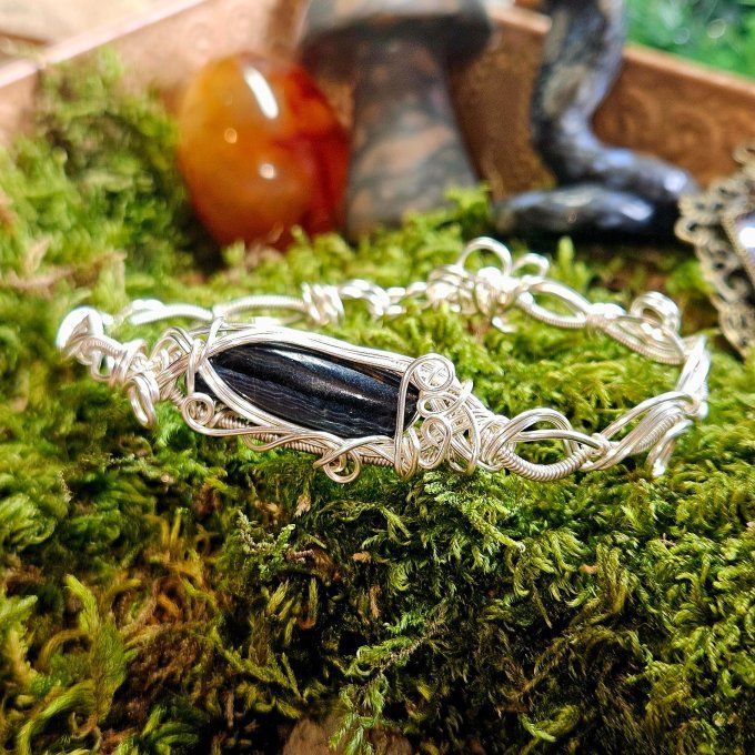 Oeil de faucon : ✨ collier charms
