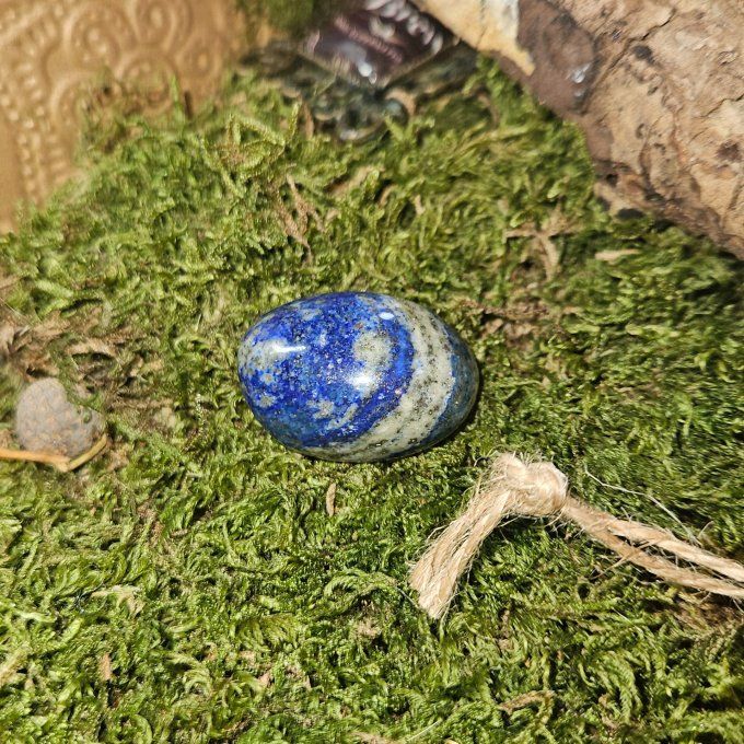 Oeuf lapis lazuli 3,5*2,5