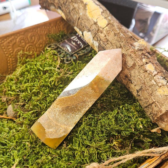 Agate fleur de cerisier