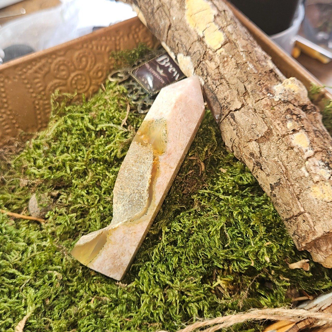 Agate fleur de cerisier