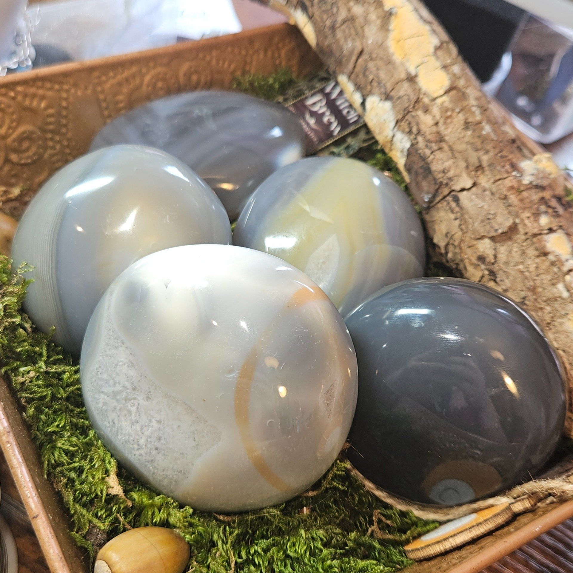 Agate Orque -Gros Galet 15*4