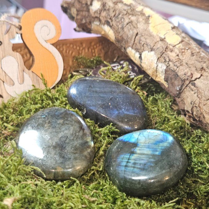 Galet Labradorite   - 6*8