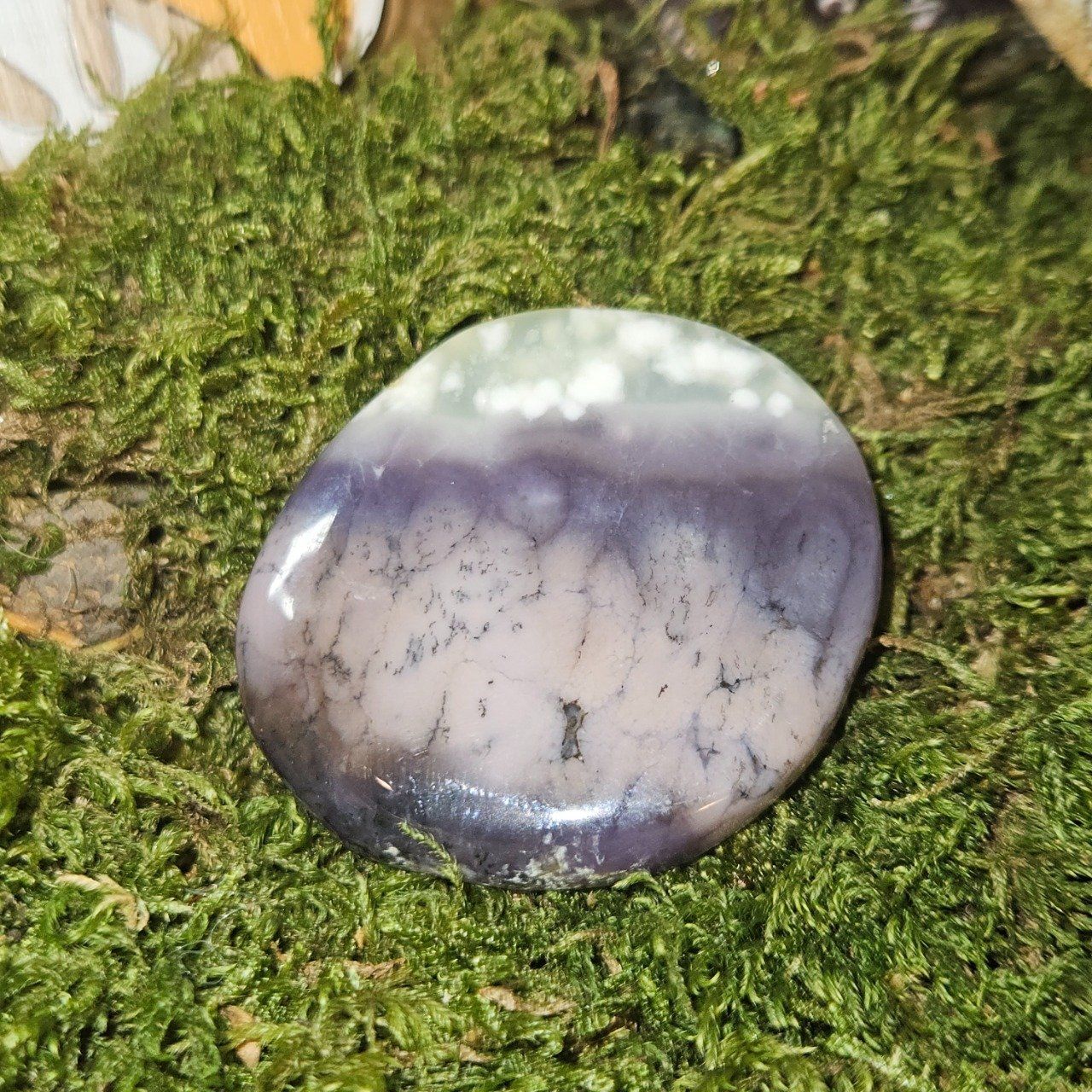 Galet Opale Violette 8*4