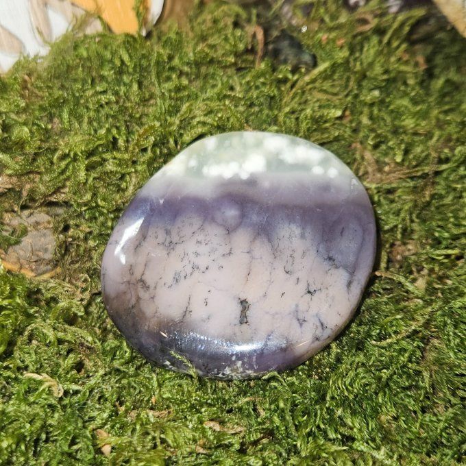 Galet Opale Violette 8*4